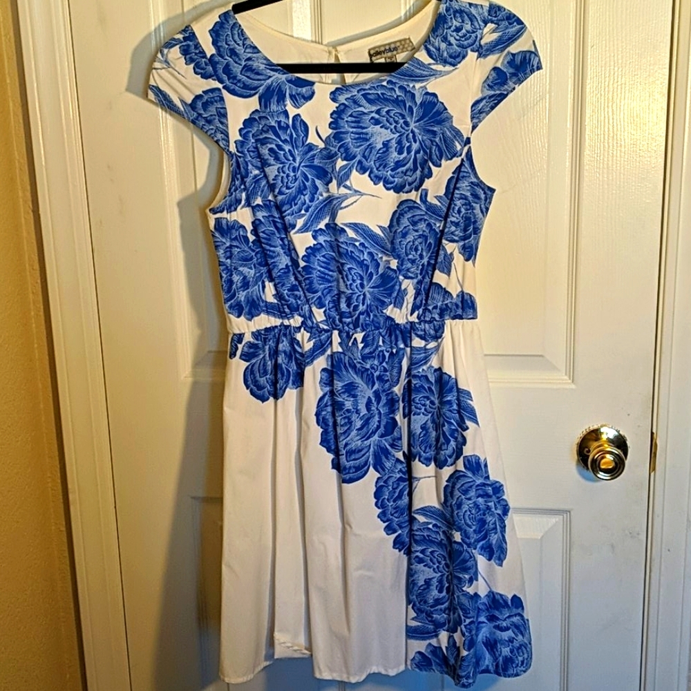 Bailey Blue Blue Floral Dress